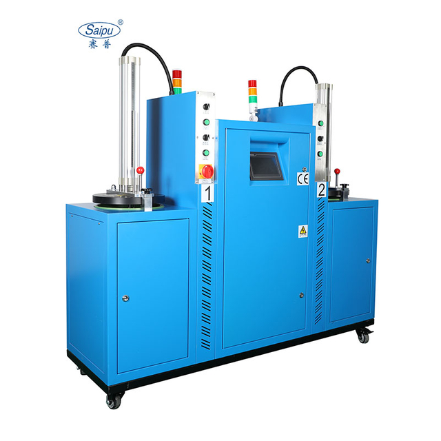 M&aacute;quina de pegamento termofusible autom&aacute;tica continua de doble cilindro, SP-PUR-L, bomba equipada para encolado de muebles y textiles