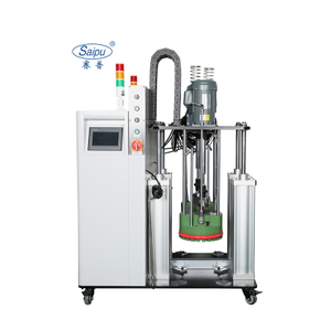 Machine &agrave; colle thermofusible &agrave; Double plaque SP-PUR5, Machine semi-automatique de processus de scellage des bords adh&eacute;sifs