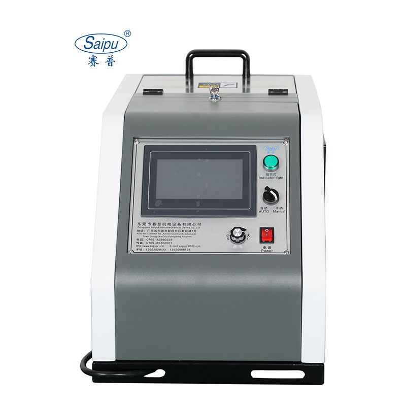 M&aacute;quina semiautom&aacute;tica de pegamento termofusible SP-1002G, tanque de 10KG para aplicaci&oacute;n eficiente de colchones, pegado manual de bolsas de papel